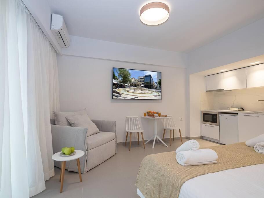 Iris Luxury Apartment At The Heraklion Center Exterior foto